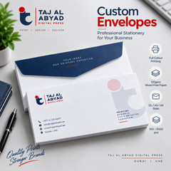 Custom Envelope Printing – 120gsm Wood Free Paper